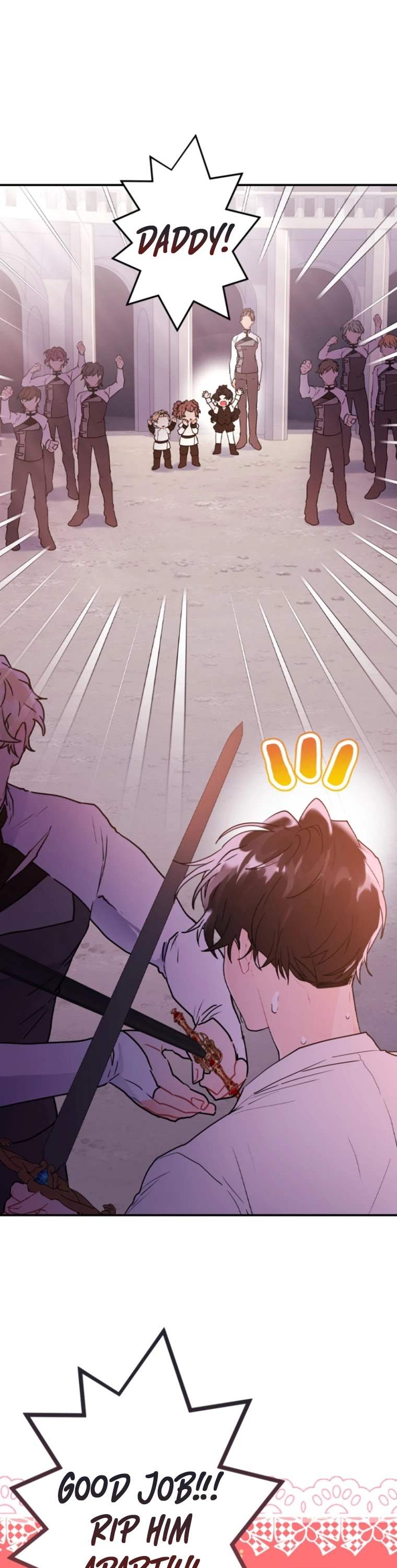 Read The Male Lead's Little Lion Daughter EN Manga Online