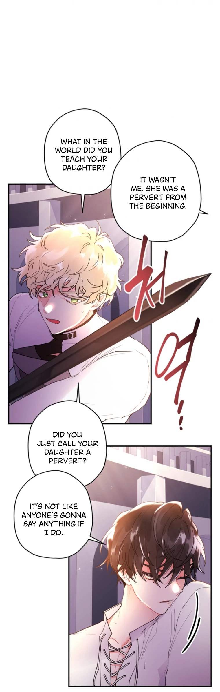 Read The Male Lead's Little Lion Daughter EN Manga Online