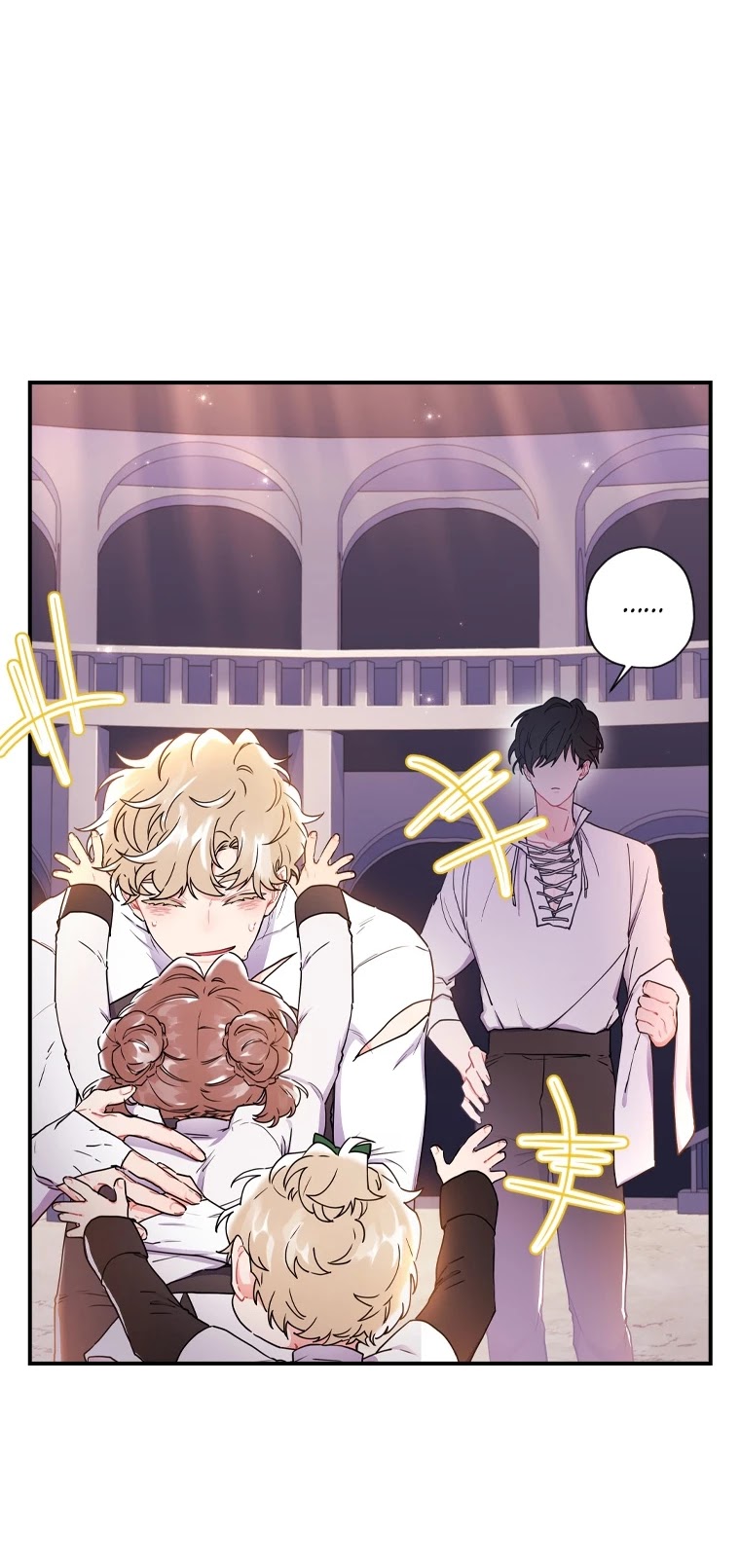 Read The Male Lead's Little Lion Daughter EN Manga Online