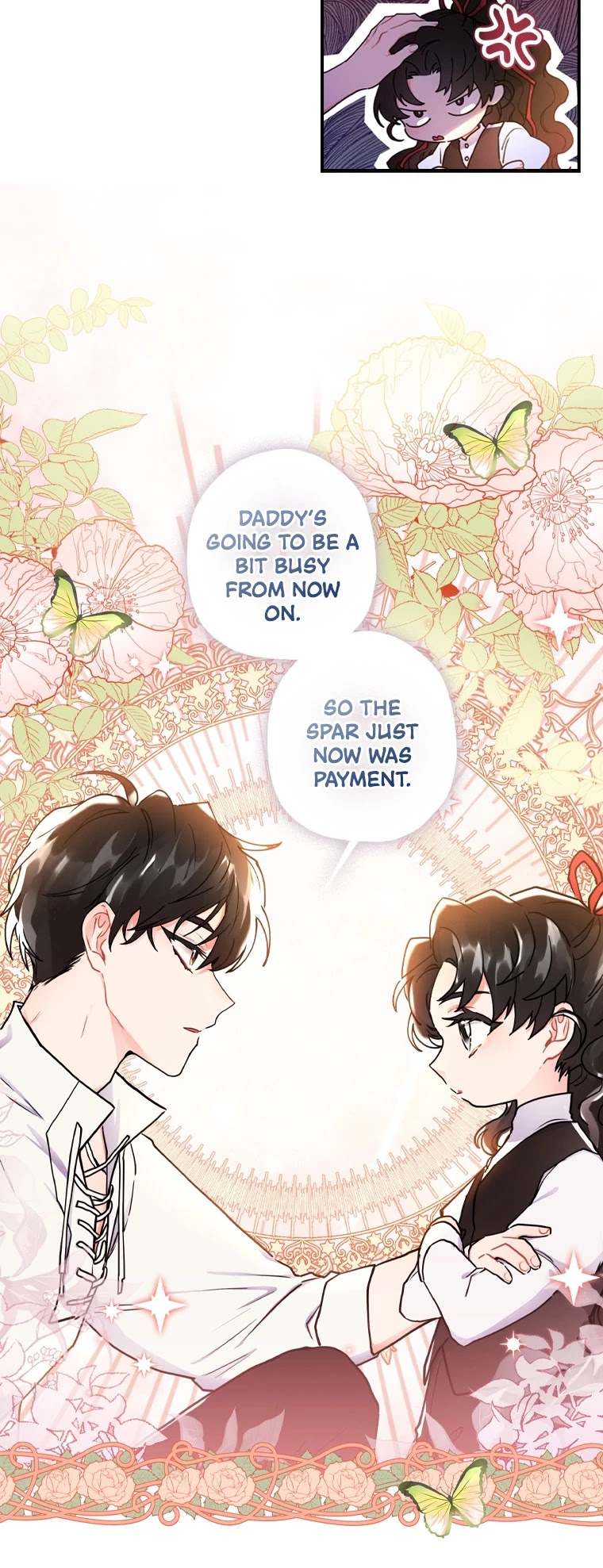 Read The Male Lead's Little Lion Daughter EN Manga Online