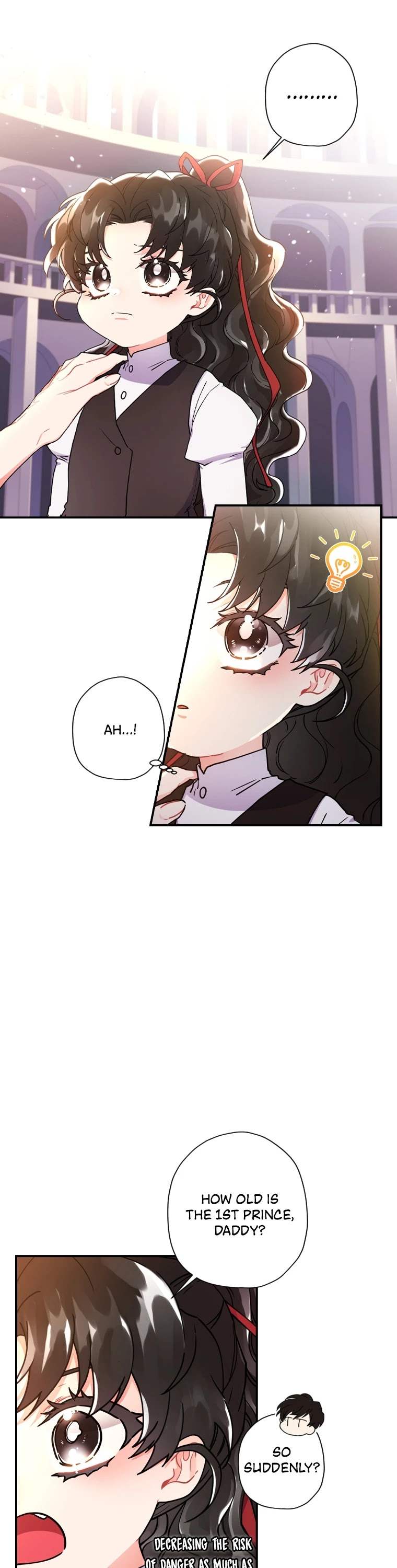 Read The Male Lead's Little Lion Daughter EN Manga Online