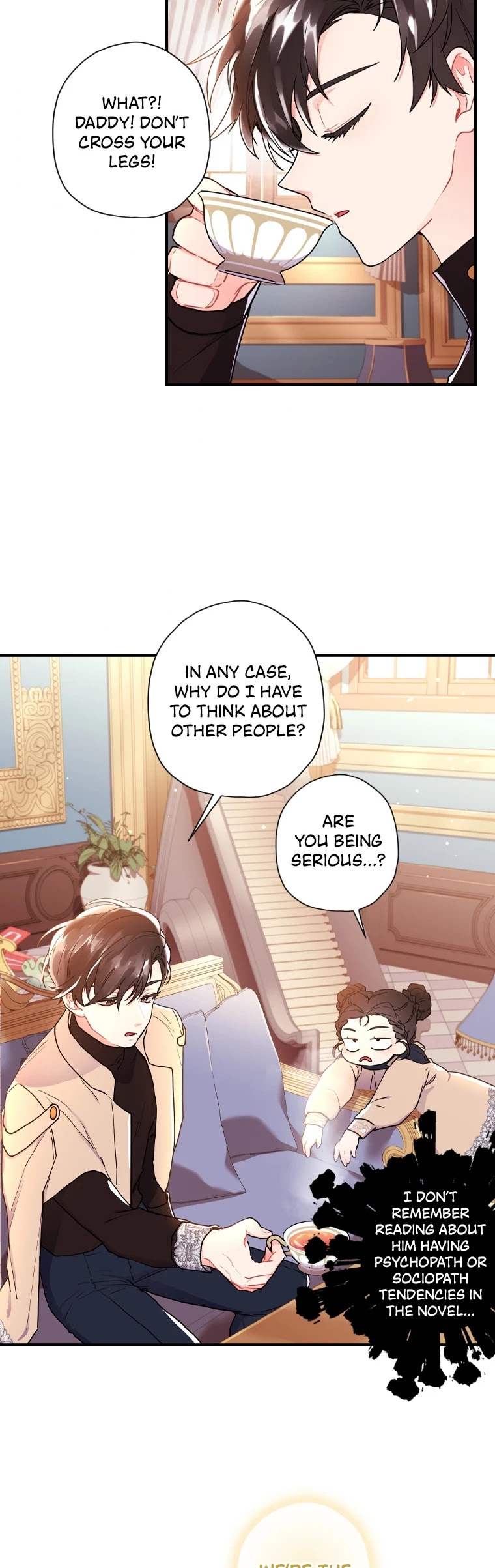 Read The Male Lead's Little Lion Daughter EN Manga Online