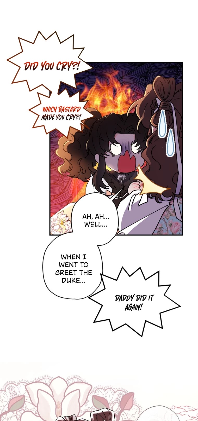 Read The Male Lead's Little Lion Daughter EN Manga Online