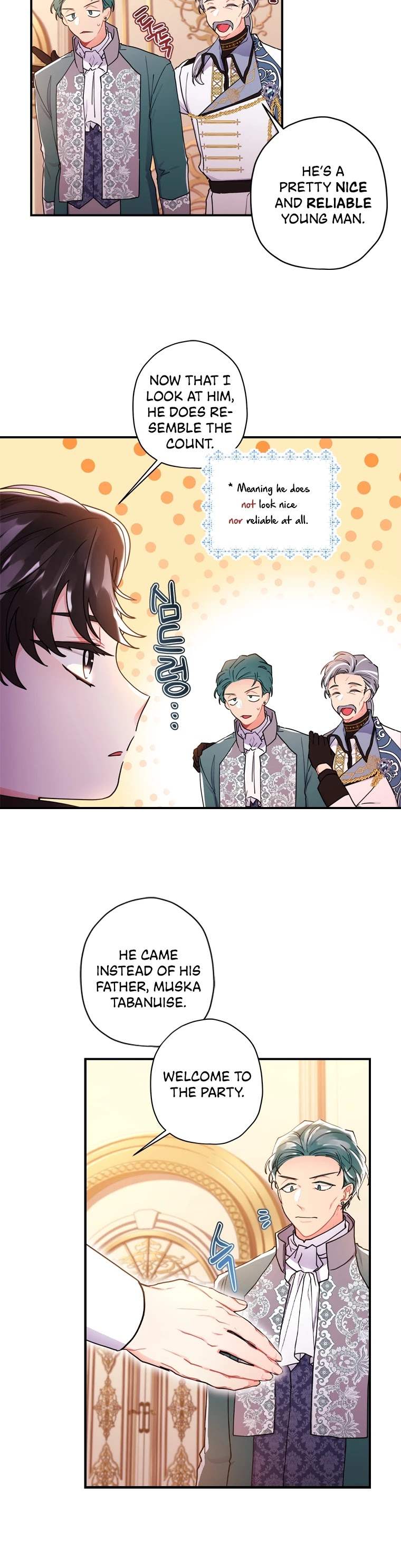 Read The Male Lead's Little Lion Daughter EN Manga Online