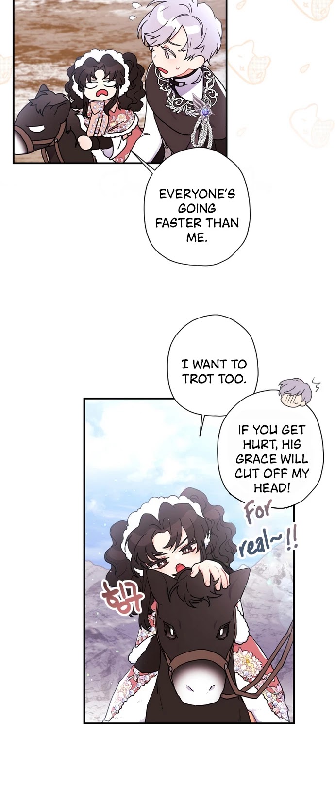Read The Male Lead's Little Lion Daughter EN Manga Online