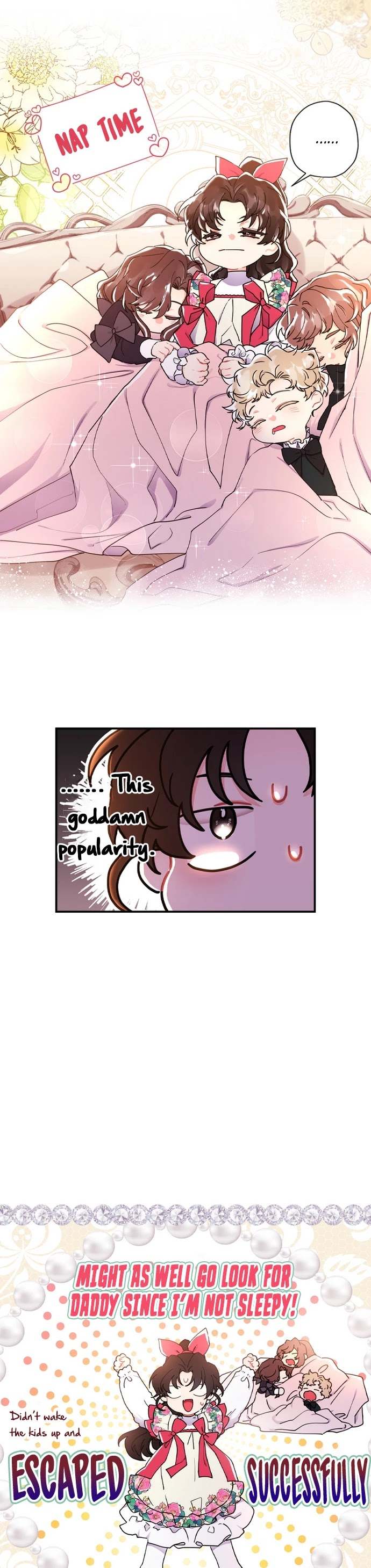 Read The Male Lead's Little Lion Daughter EN Manga Online