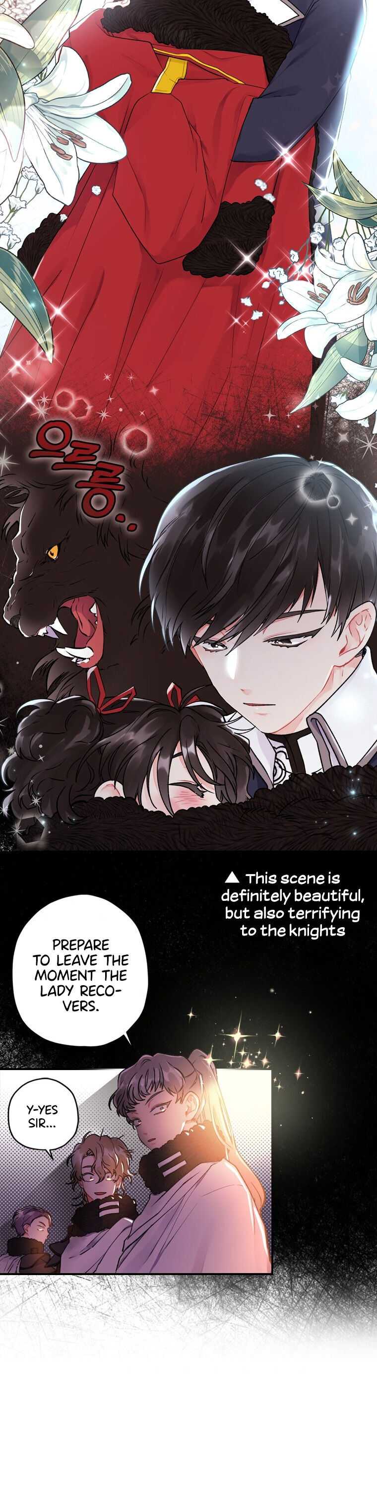 Read The Male Lead's Little Lion Daughter EN Manga Online