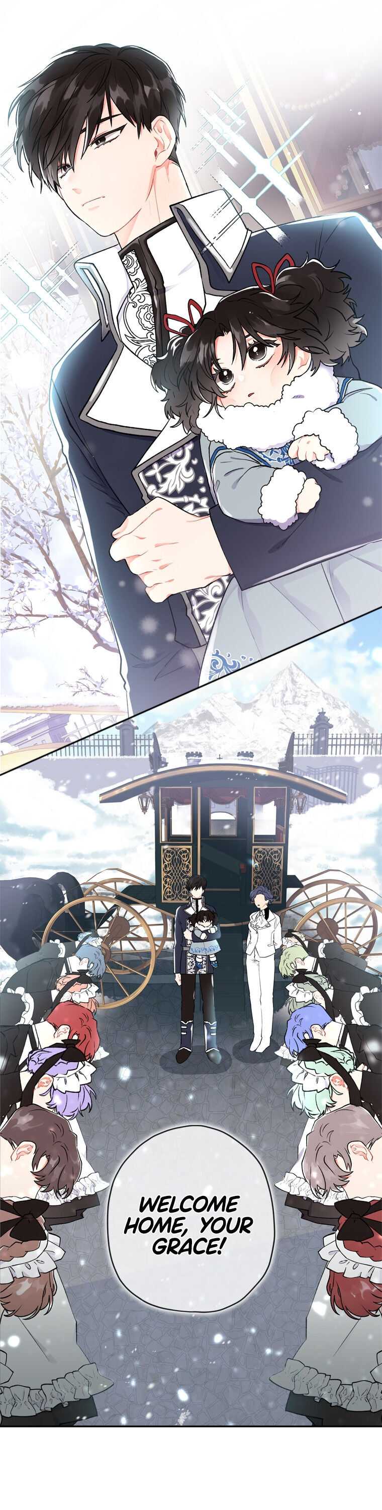 Read The Male Lead's Little Lion Daughter EN Manga Online