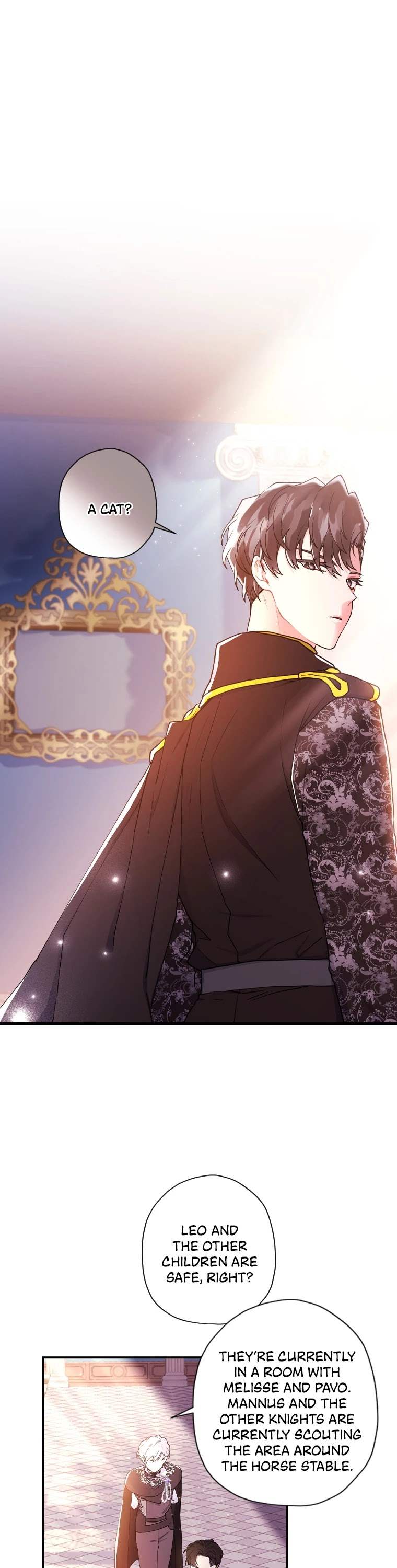 Read The Male Lead's Little Lion Daughter EN Manga Online