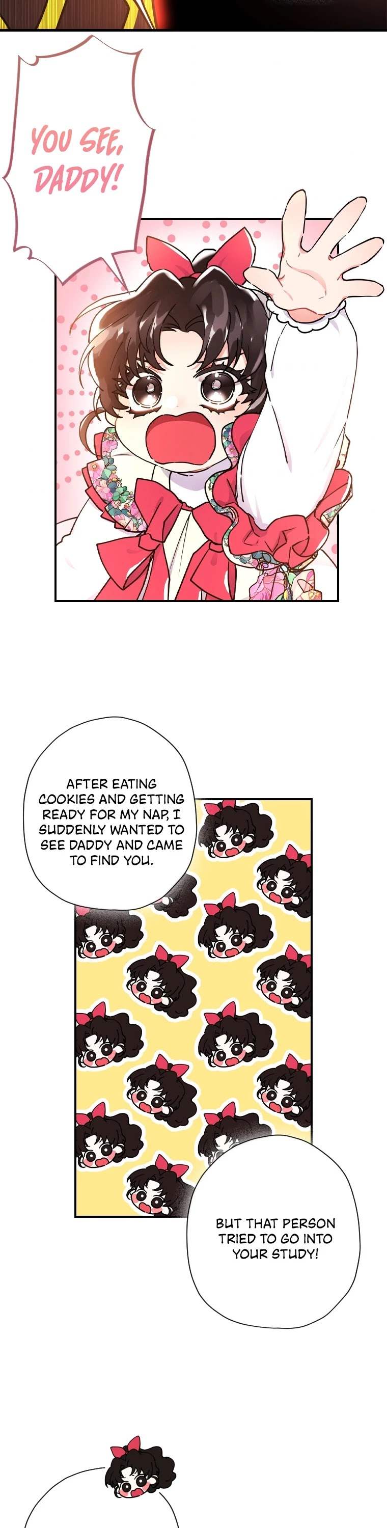 Read The Male Lead's Little Lion Daughter EN Manga Online