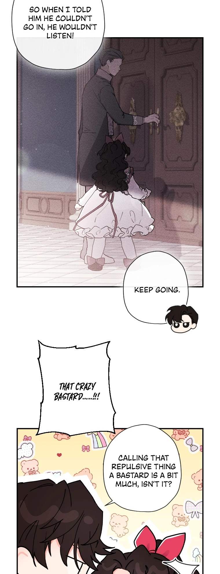 Read The Male Lead's Little Lion Daughter EN Manga Online