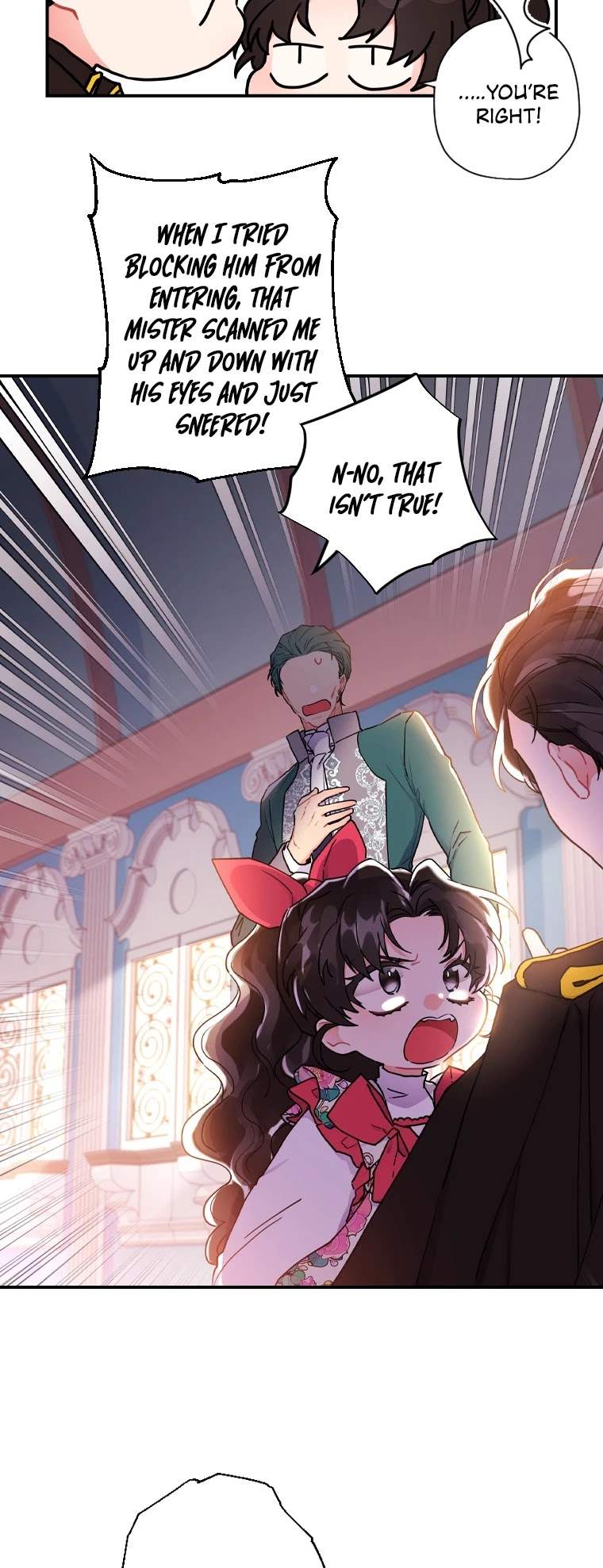 Read The Male Lead's Little Lion Daughter EN Manga Online