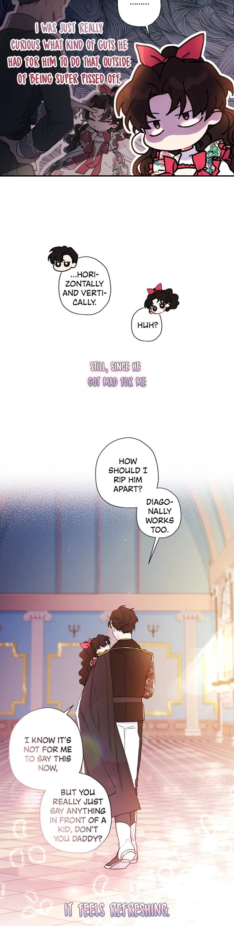 Read The Male Lead's Little Lion Daughter EN Manga Online