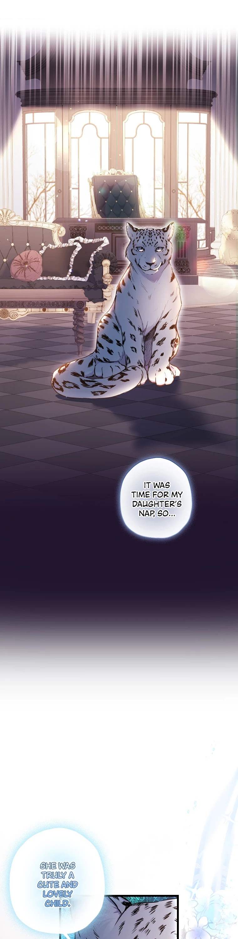 Read The Male Lead's Little Lion Daughter EN Manga Online