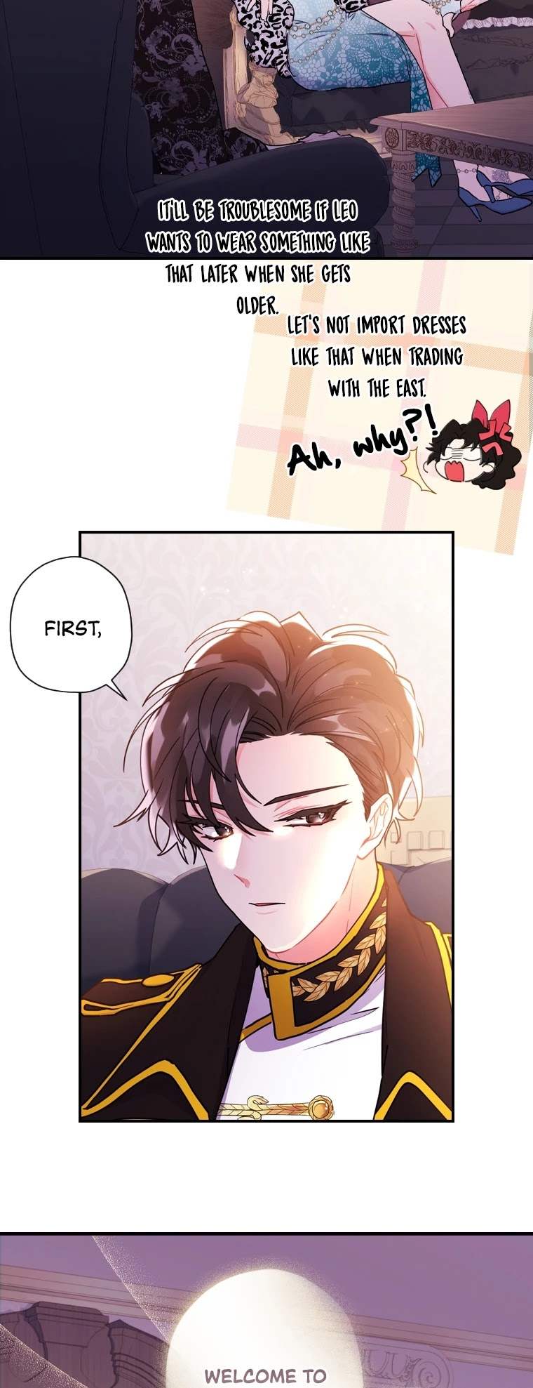 Read The Male Lead's Little Lion Daughter EN Manga Online