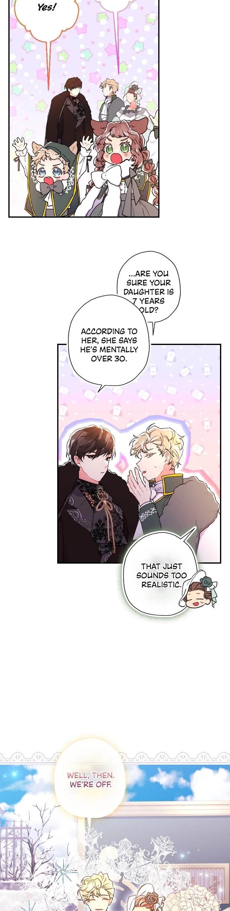 Read The Male Lead's Little Lion Daughter EN Manga Online