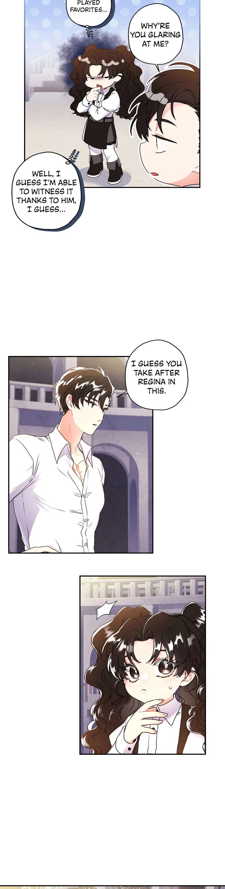 Read The Male Lead's Little Lion Daughter EN Manga Online