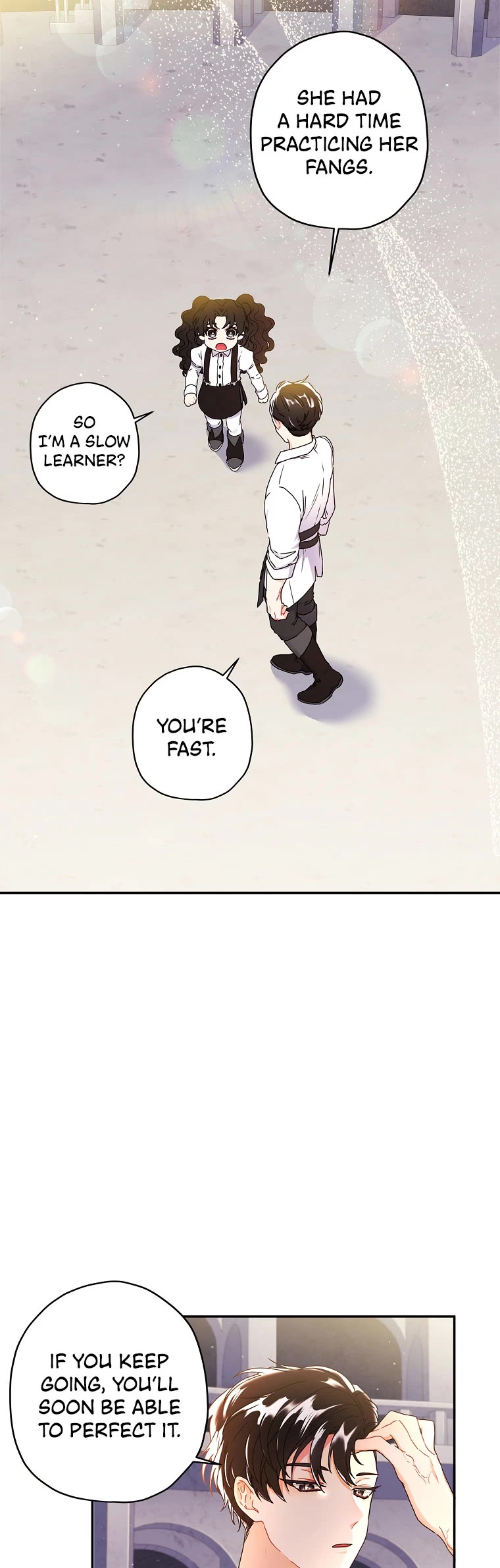 Read The Male Lead's Little Lion Daughter EN Manga Online
