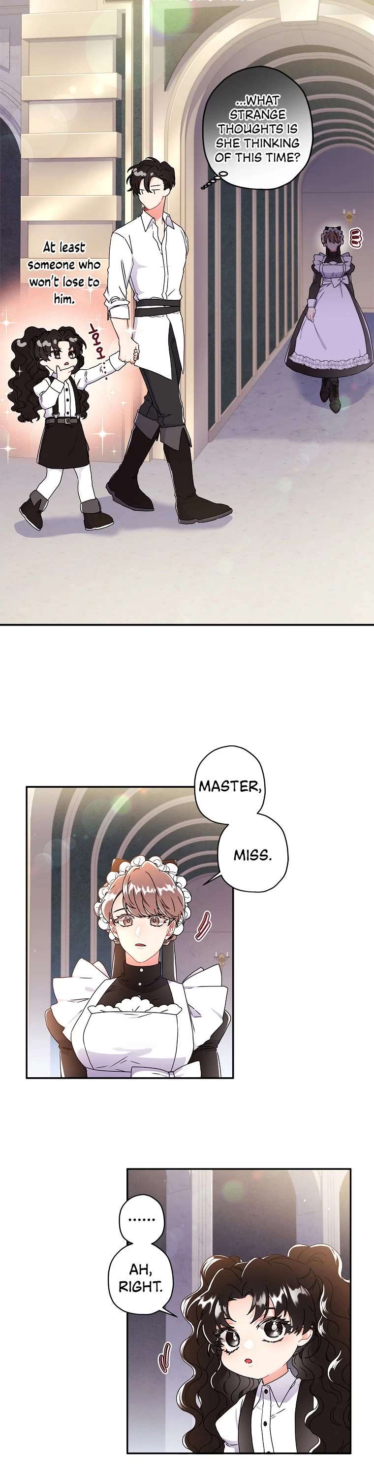 Read The Male Lead's Little Lion Daughter EN Manga Online