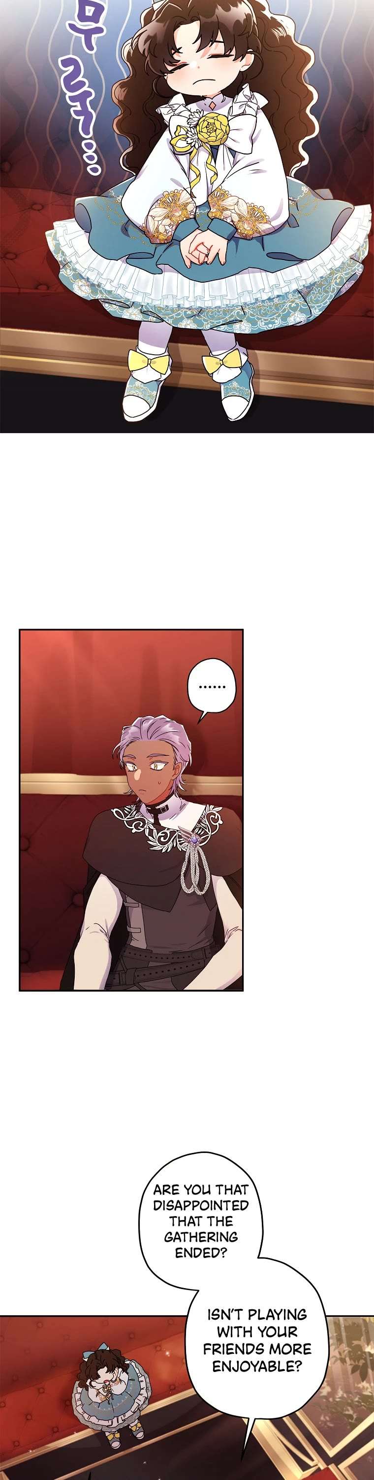 Read The Male Lead's Little Lion Daughter EN Manga Online