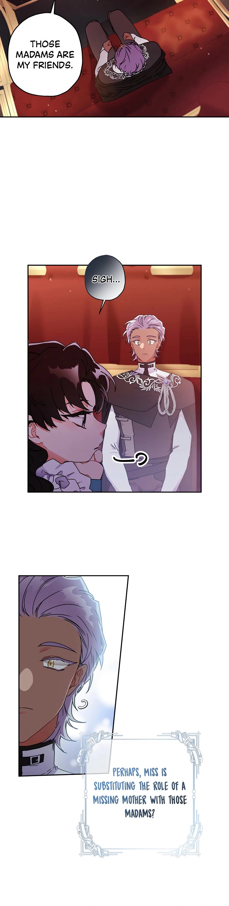 Read The Male Lead's Little Lion Daughter EN Manga Online