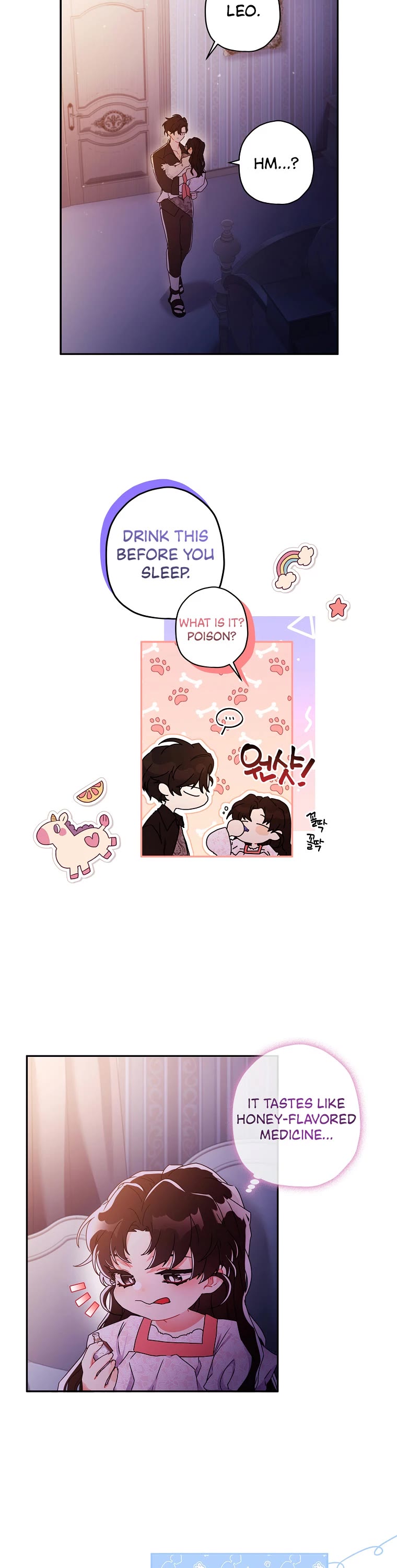 Read The Male Lead's Little Lion Daughter EN Manga Online