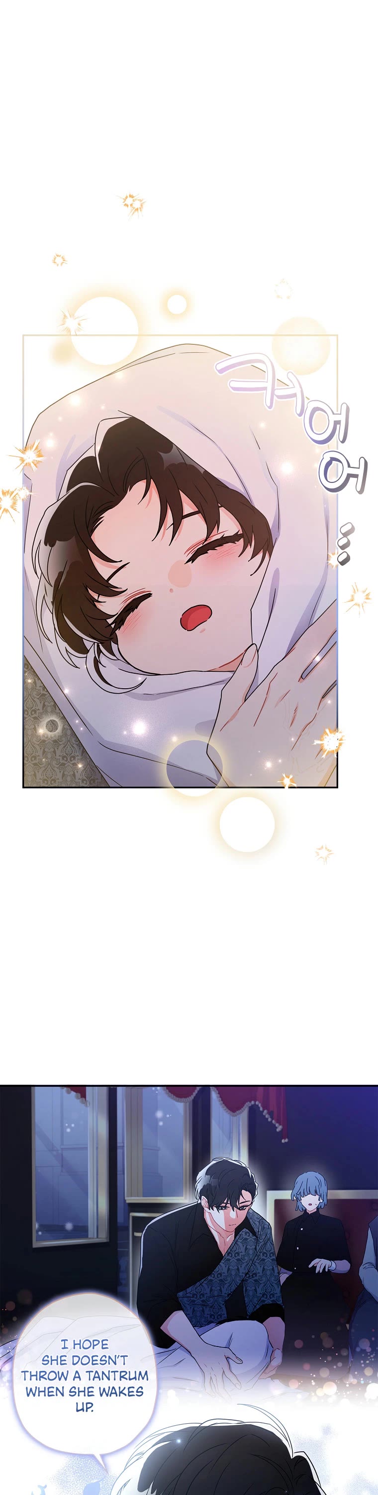 Read The Male Lead's Little Lion Daughter EN Manga Online
