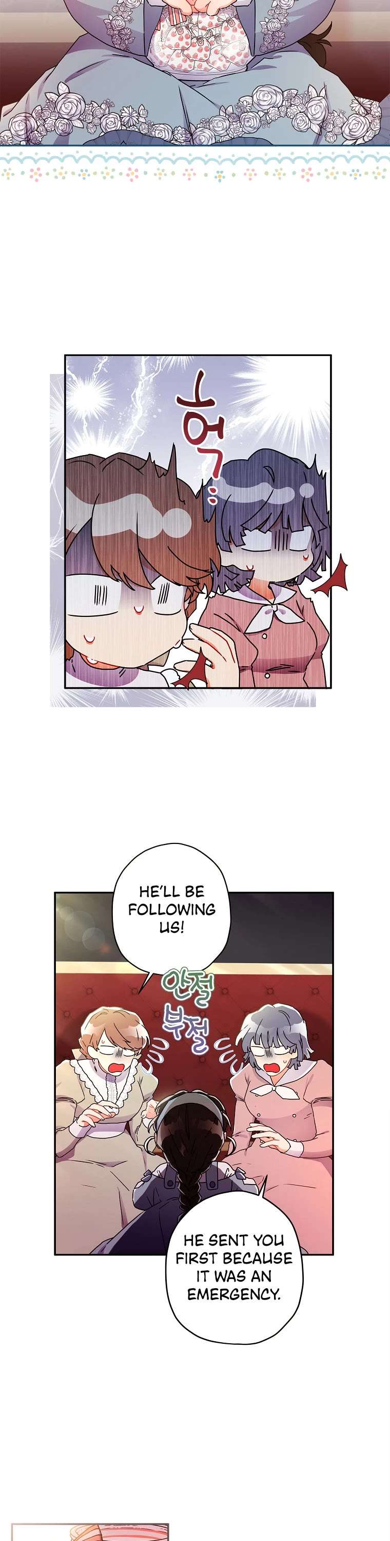 Read The Male Lead's Little Lion Daughter EN Manga Online