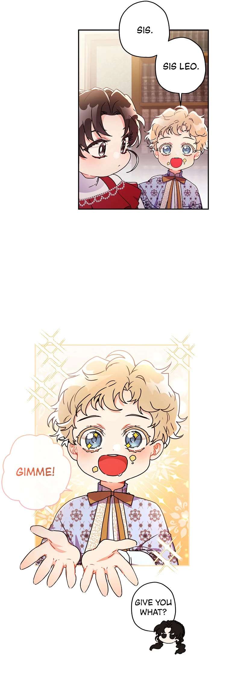 Read The Male Lead's Little Lion Daughter EN Manga Online