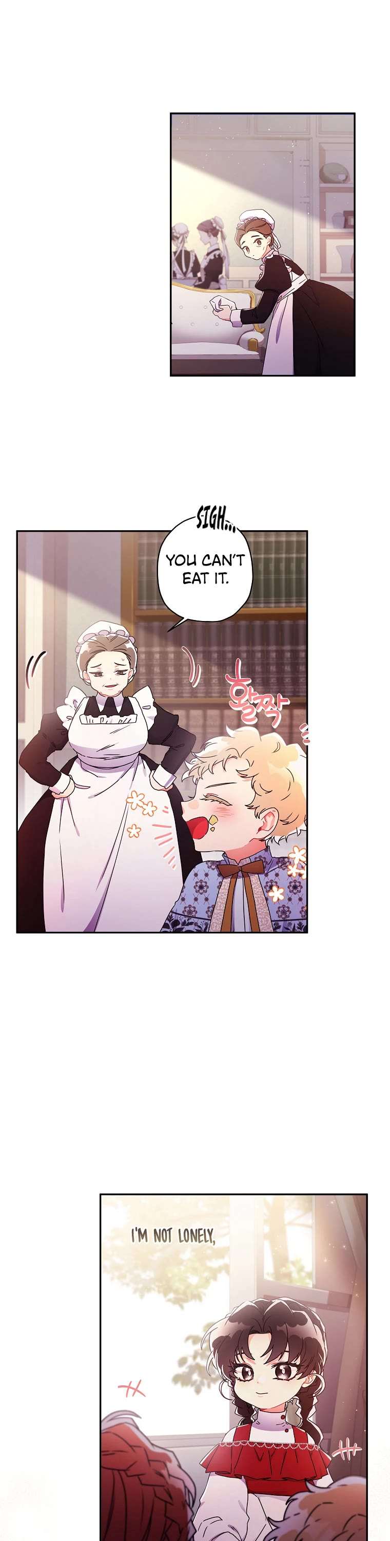 Read The Male Lead's Little Lion Daughter EN Manga Online