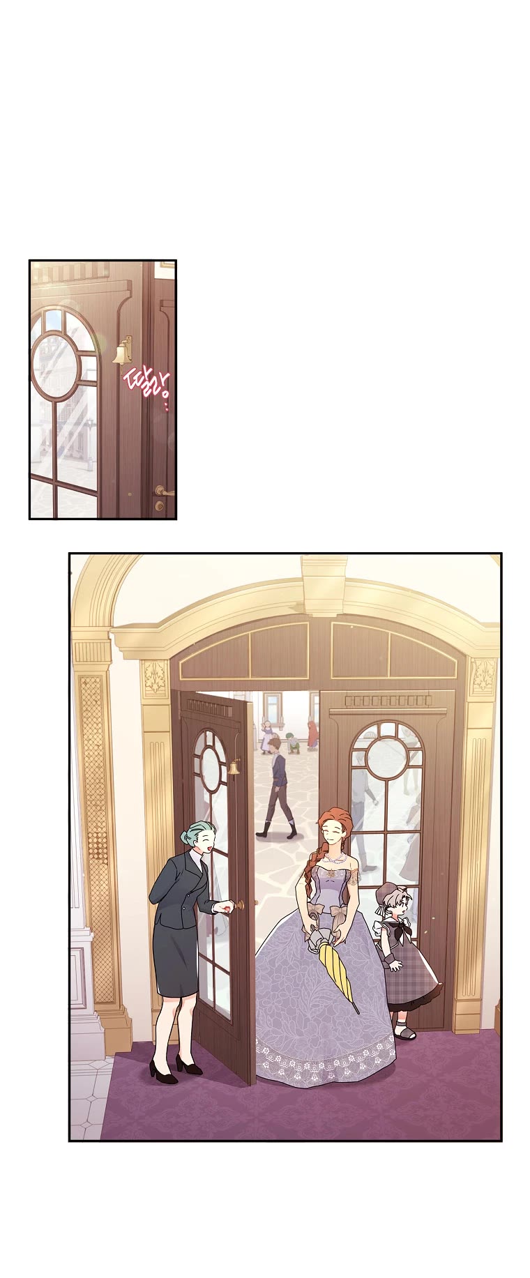 Read The Male Lead's Little Lion Daughter EN Manga Online