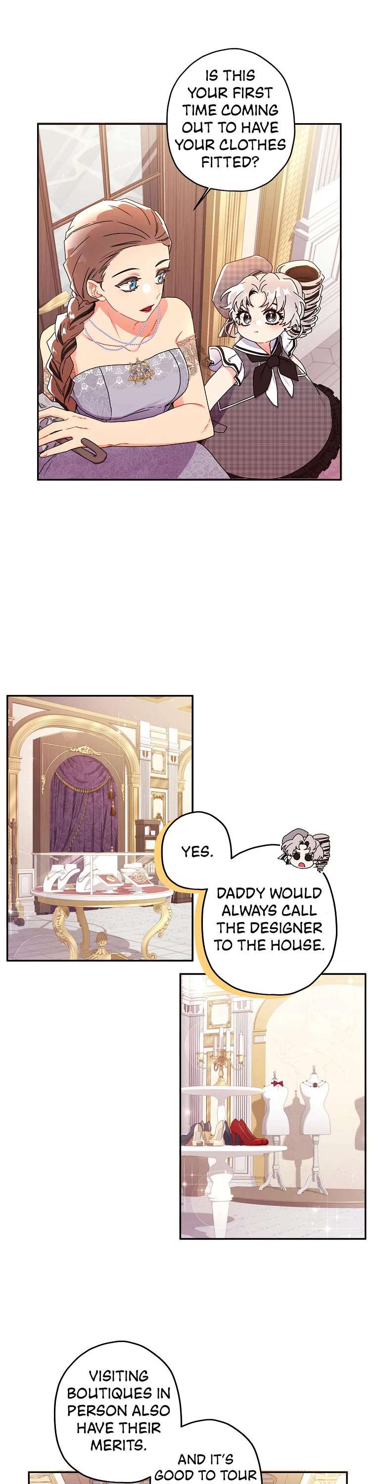 Read The Male Lead's Little Lion Daughter EN Manga Online
