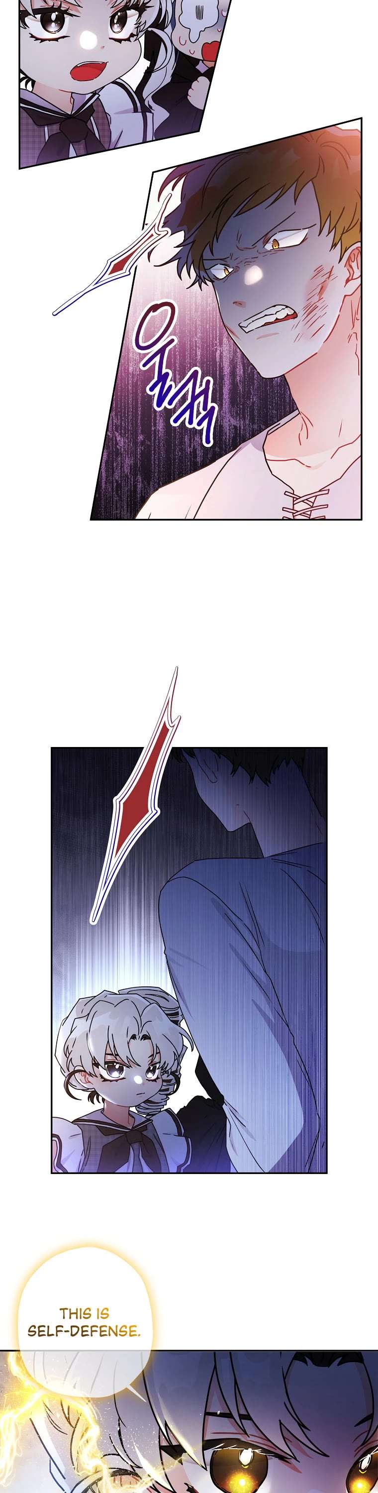 Read The Male Lead's Little Lion Daughter EN Manga Online