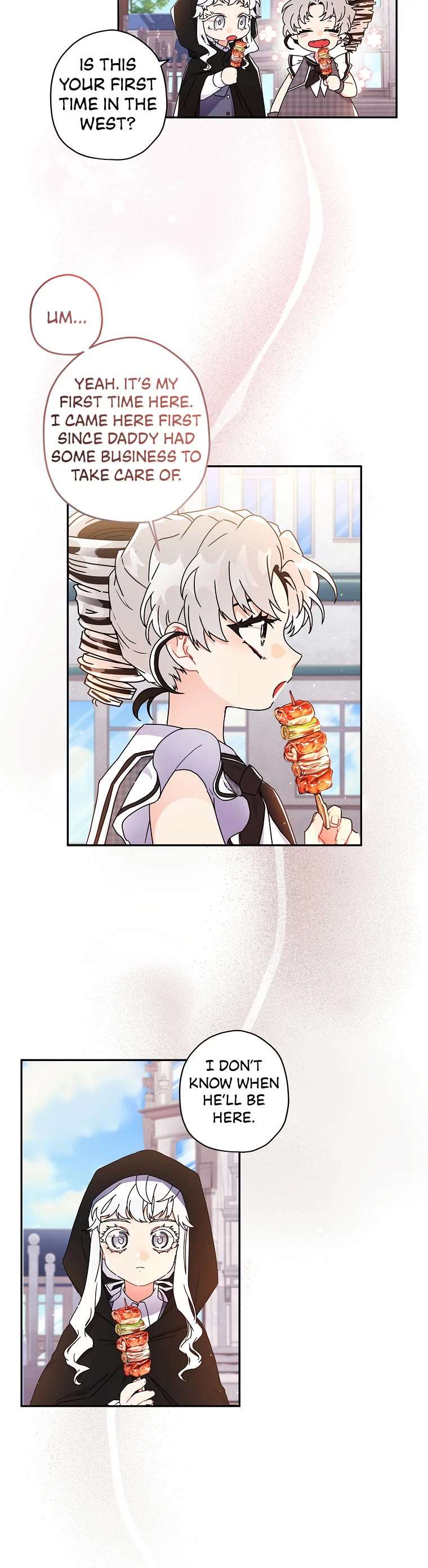 Read The Male Lead's Little Lion Daughter EN Manga Online