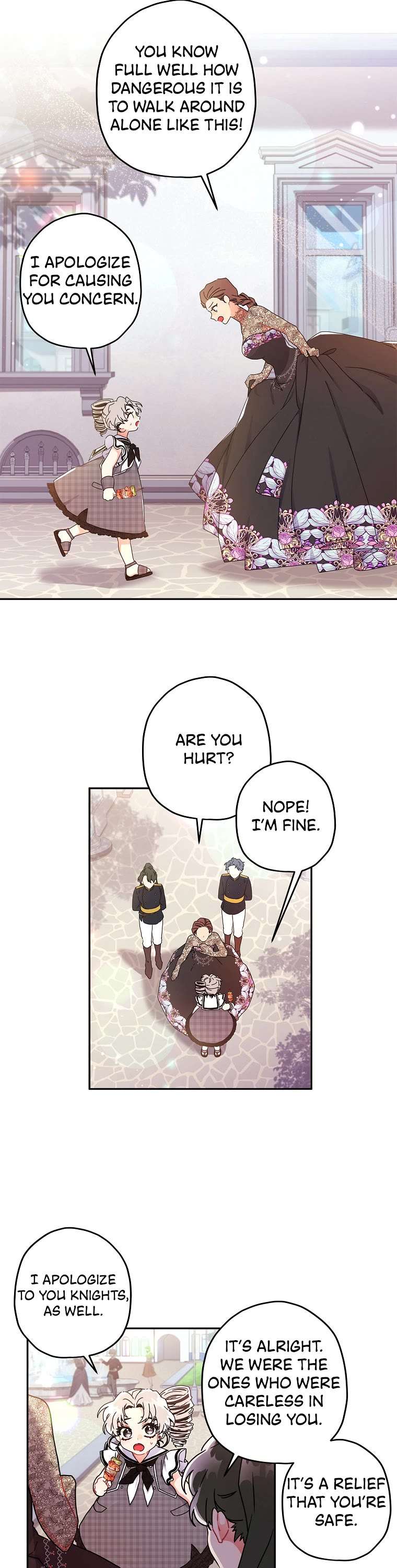 Read The Male Lead's Little Lion Daughter EN Manga Online