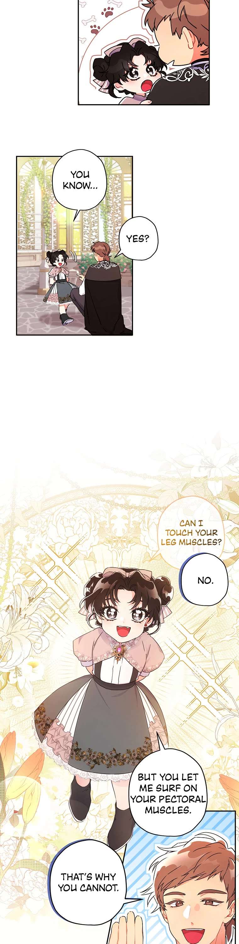 Read The Male Lead's Little Lion Daughter EN Manga Online