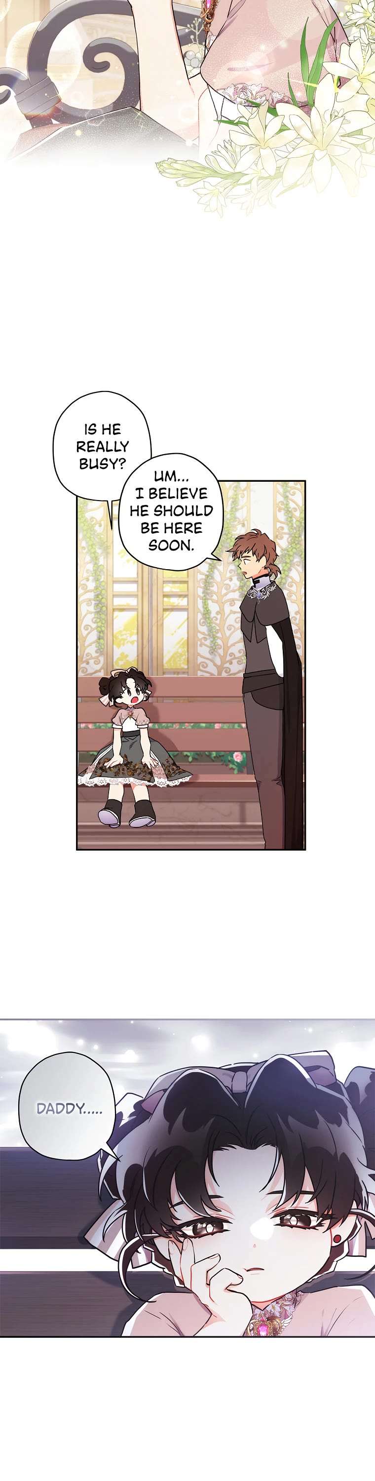 Read The Male Lead's Little Lion Daughter EN Manga Online