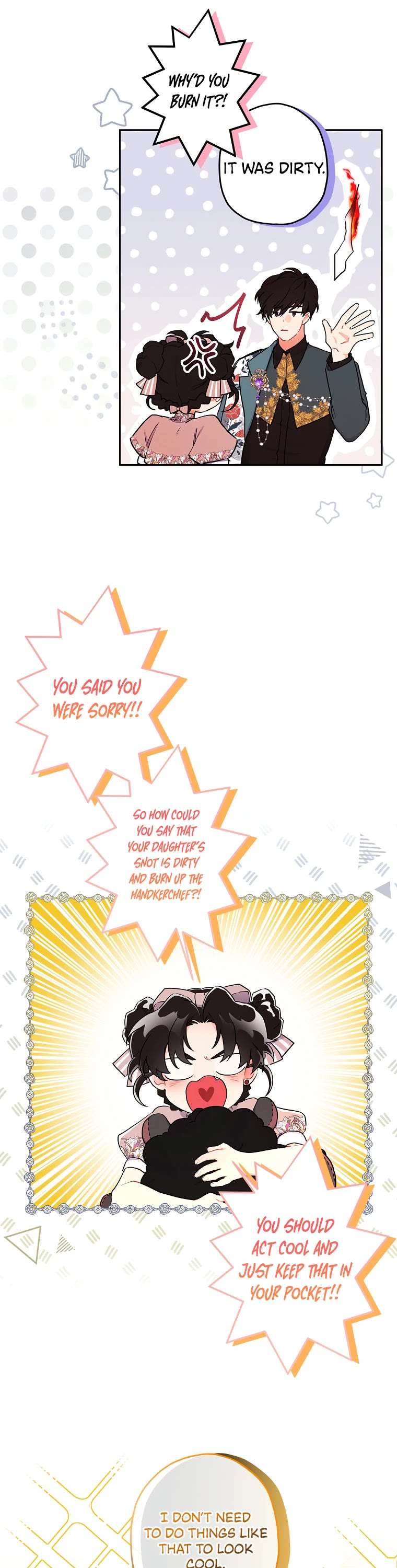 Read The Male Lead's Little Lion Daughter EN Manga Online