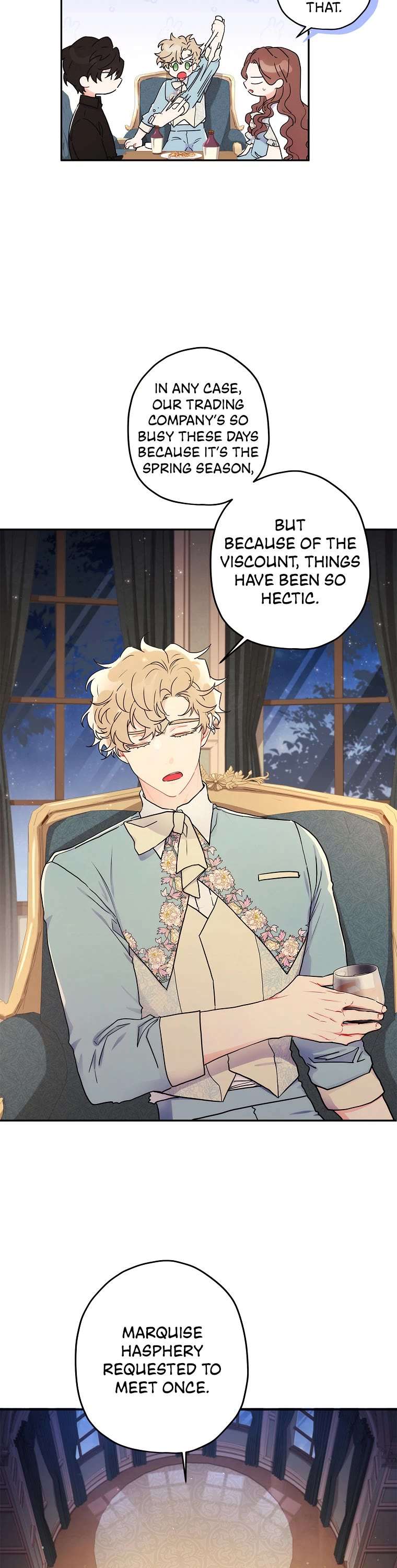 Read The Male Lead's Little Lion Daughter EN Manga Online