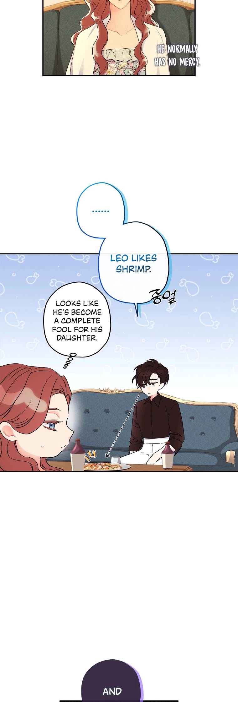 Read The Male Lead's Little Lion Daughter EN Manga Online