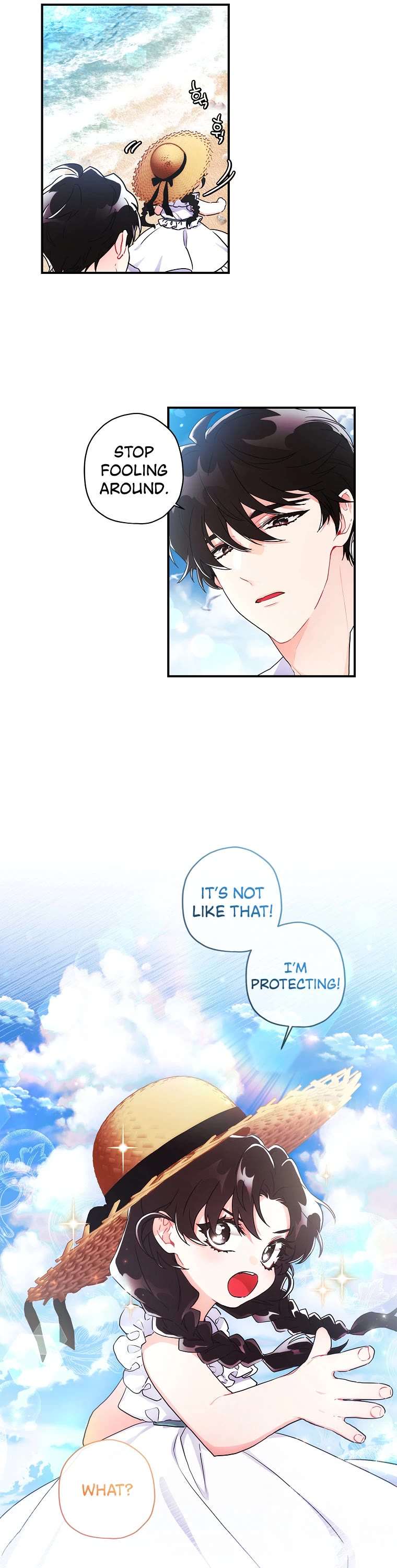Read The Male Lead's Little Lion Daughter EN Manga Online