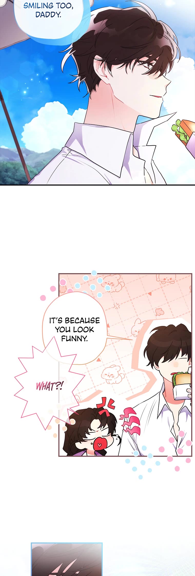 Read The Male Lead's Little Lion Daughter EN Manga Online