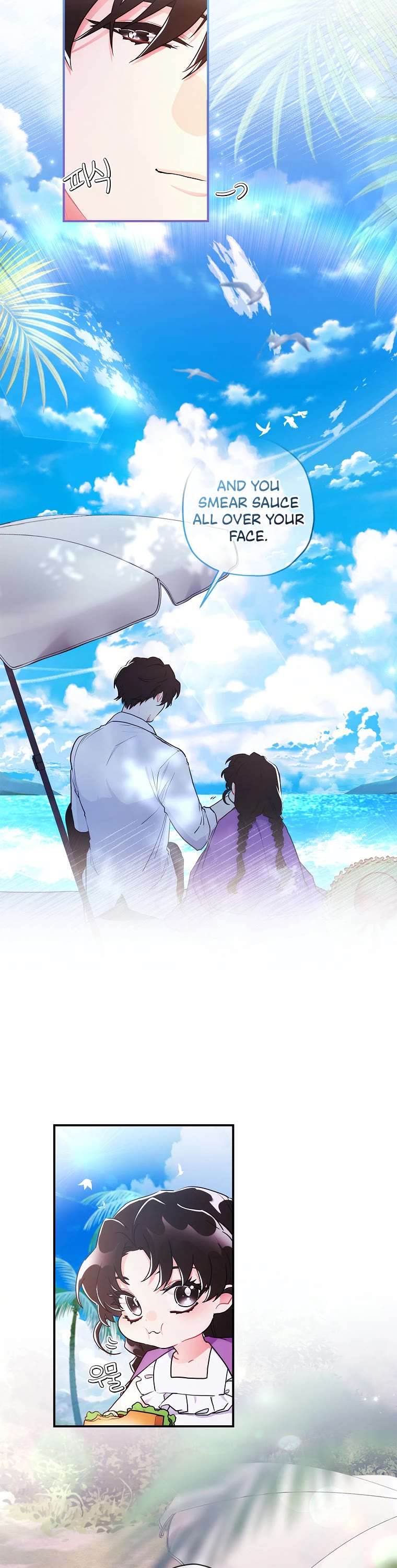 Read The Male Lead's Little Lion Daughter EN Manga Online