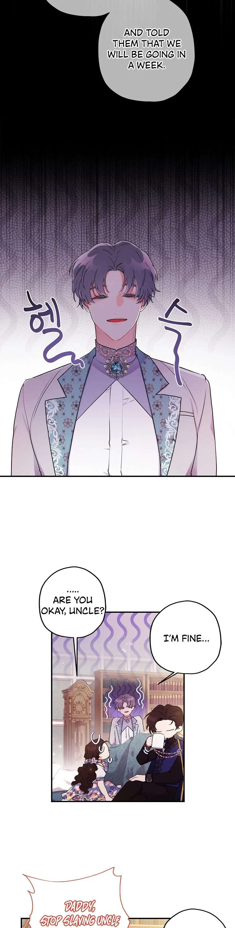 Read The Male Lead's Little Lion Daughter EN Manga Online