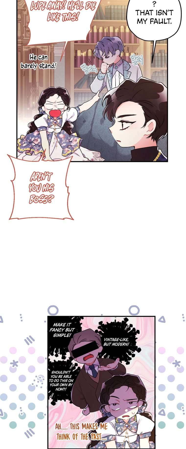 Read The Male Lead's Little Lion Daughter EN Manga Online