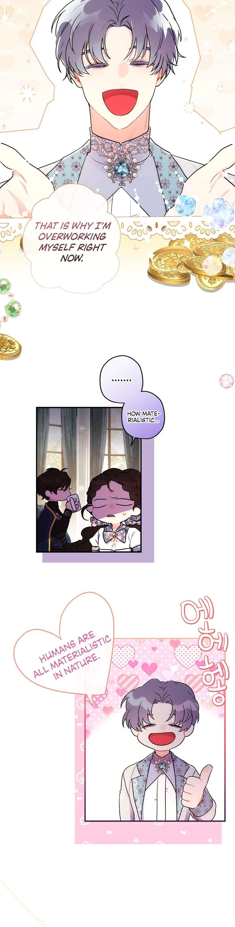 Read The Male Lead's Little Lion Daughter EN Manga Online