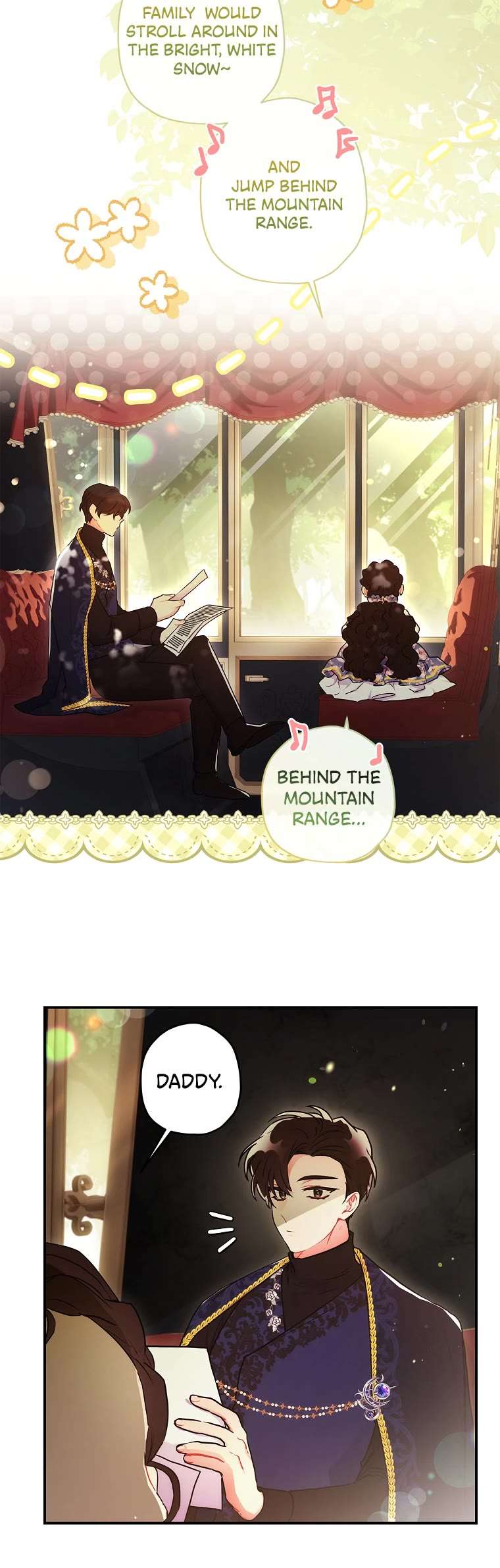 Read The Male Lead's Little Lion Daughter EN Manga Online