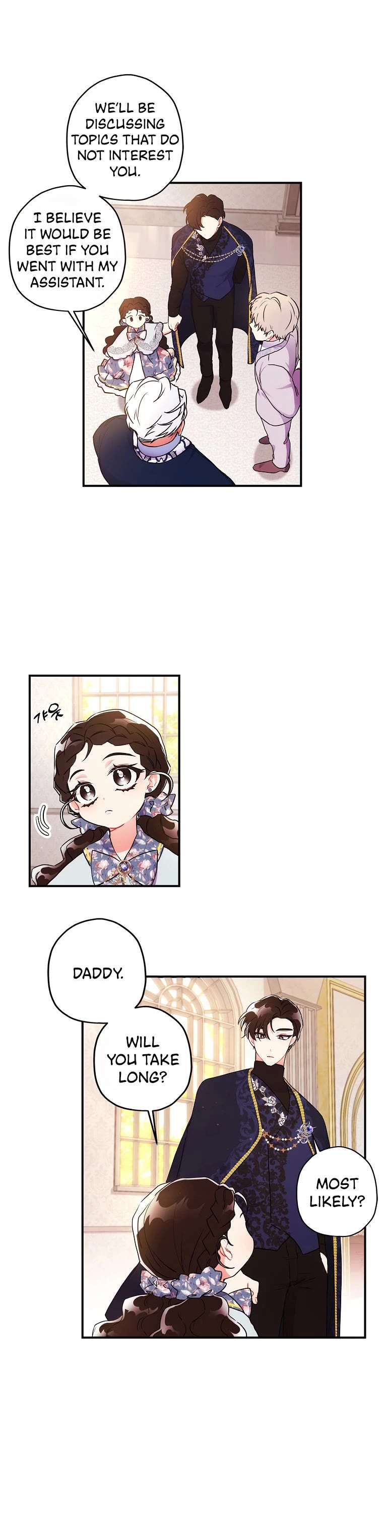Read The Male Lead's Little Lion Daughter EN Manga Online