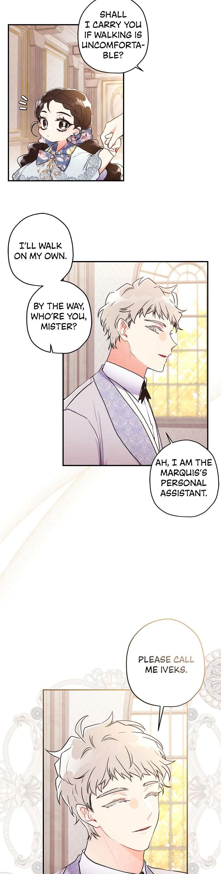 Read The Male Lead's Little Lion Daughter EN Manga Online