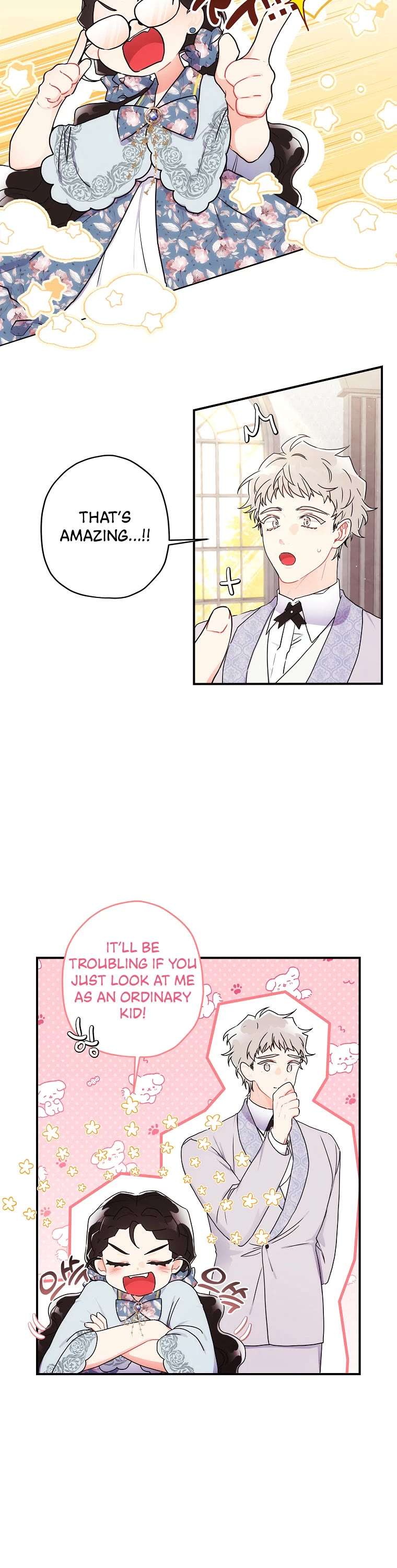 Read The Male Lead's Little Lion Daughter EN Manga Online